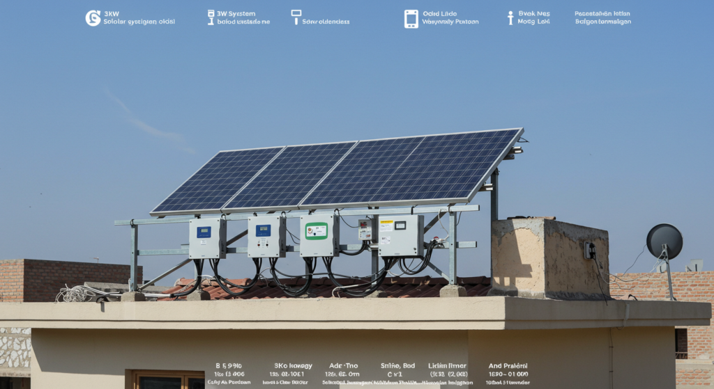 3kW Solar System