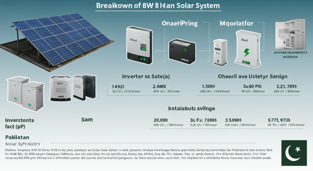 Discover 8kW solar system prices in Pakistan – cost-effective, reliable energy for homes & businesses. 4/4