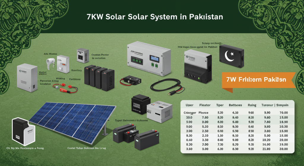 7kW Solar System Price in Pakistan